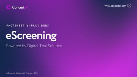 eScreening (Providers) Cover